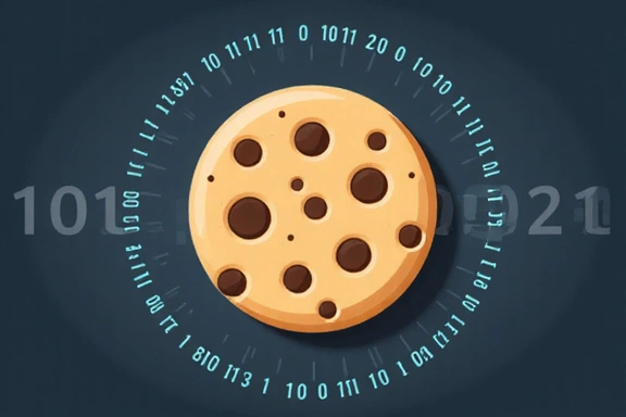 A cookie-k fogalmát illusztráló kép